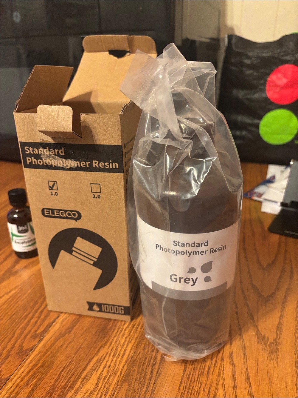 Resin for 3-D printer - Subcategory electronic Classification